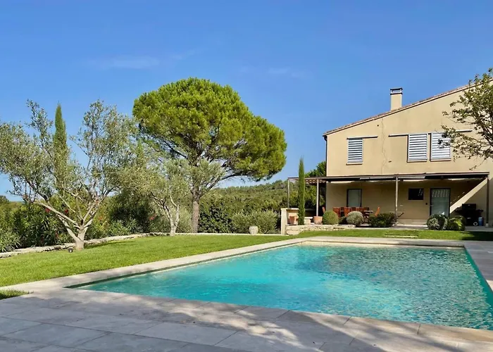 Villa Maison D'architecte Avec Piscine Uzès